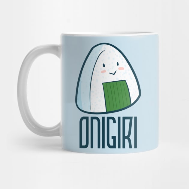 Cute Yummy Onigiri by Jocularity Art